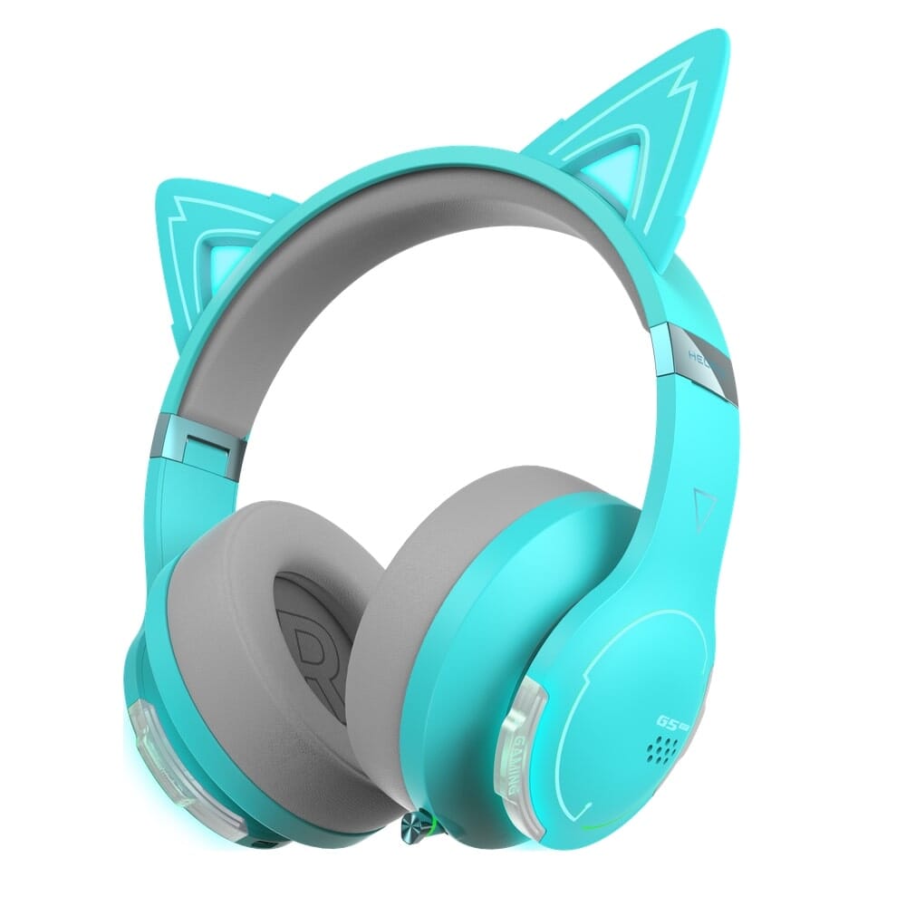 Edifier HECATE G5 BT Wireless Low Latency Gaming Headset with Cat Ears - K&B Audio