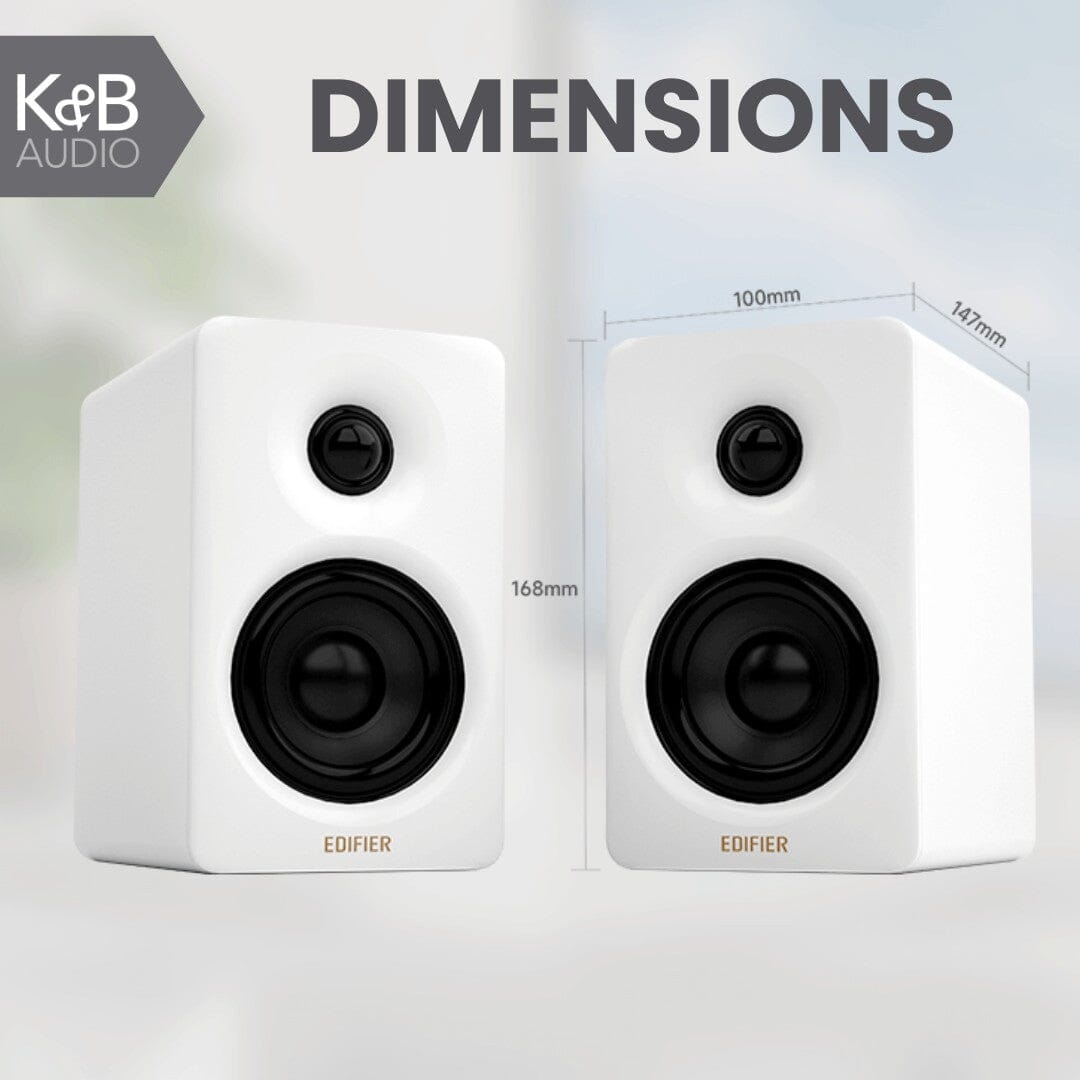 Edifier M60 Compact Desktop Speakers with Bluetooth - K&B Audio