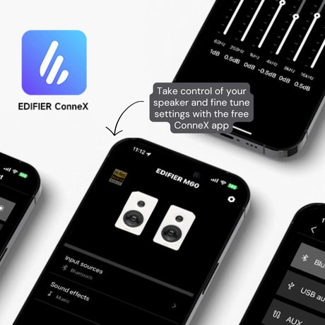 Edifier M60 Multimedia PC Speakers with Bluetooth - Hi-Res - K&B Audio