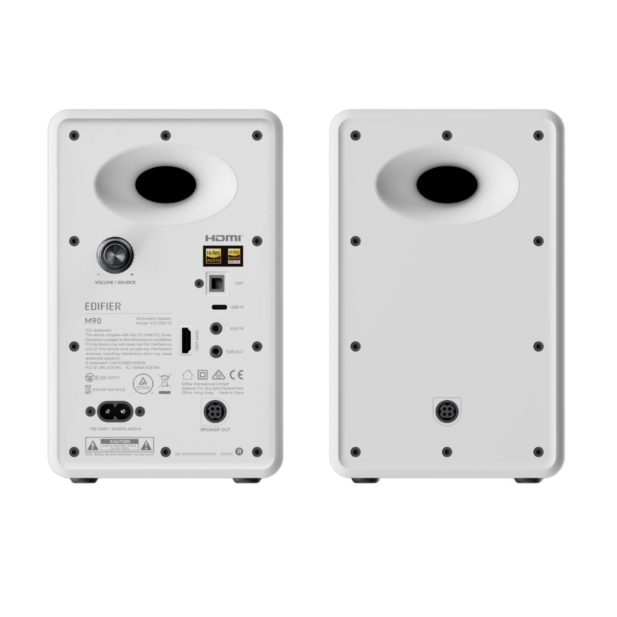 Edifier M90 Active Bookshelf Speakers with Bluetooth & HDMI - K&B Audio