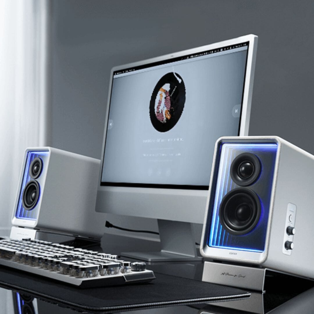 [OPEN BOX] Edifier QR65 Desktop Active Monitor Speakers with GaN Charger - K&B Audio