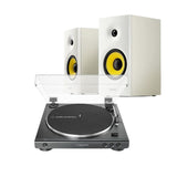 Edifier R1080BT + Audio-Technica LP60X Turntable with Bluetooth Speakers - K&B Audio