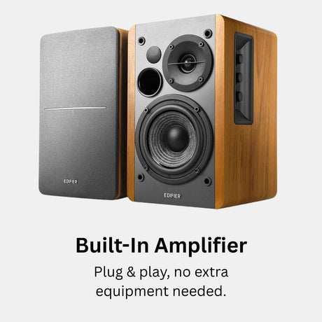 Edifier R1280DB Active Bookshelf Speakers with Bluetooth - K&B Audio