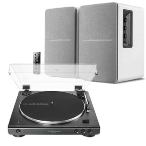 Audio-Technica LP60X Turntable + Edifier R1280DB Speakers - K&B Audio