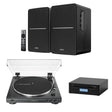 Edifier R1280DBs + Audio-Technica LP60XBT + Tangent CD III Turntable, Speakers & CD Player - K&B Audio