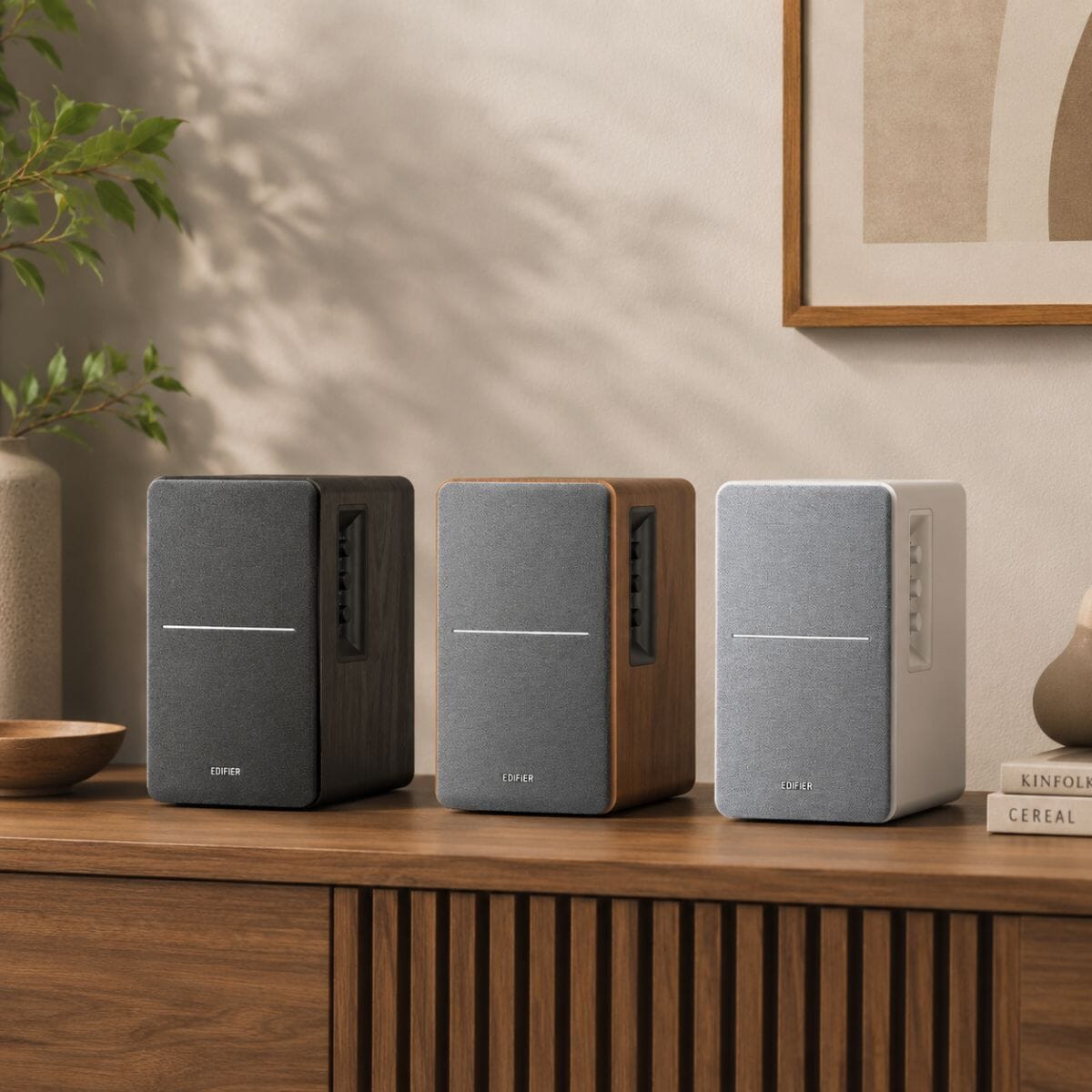 Edifier R1280T Active Bookshelf Speakers - K&B Audio