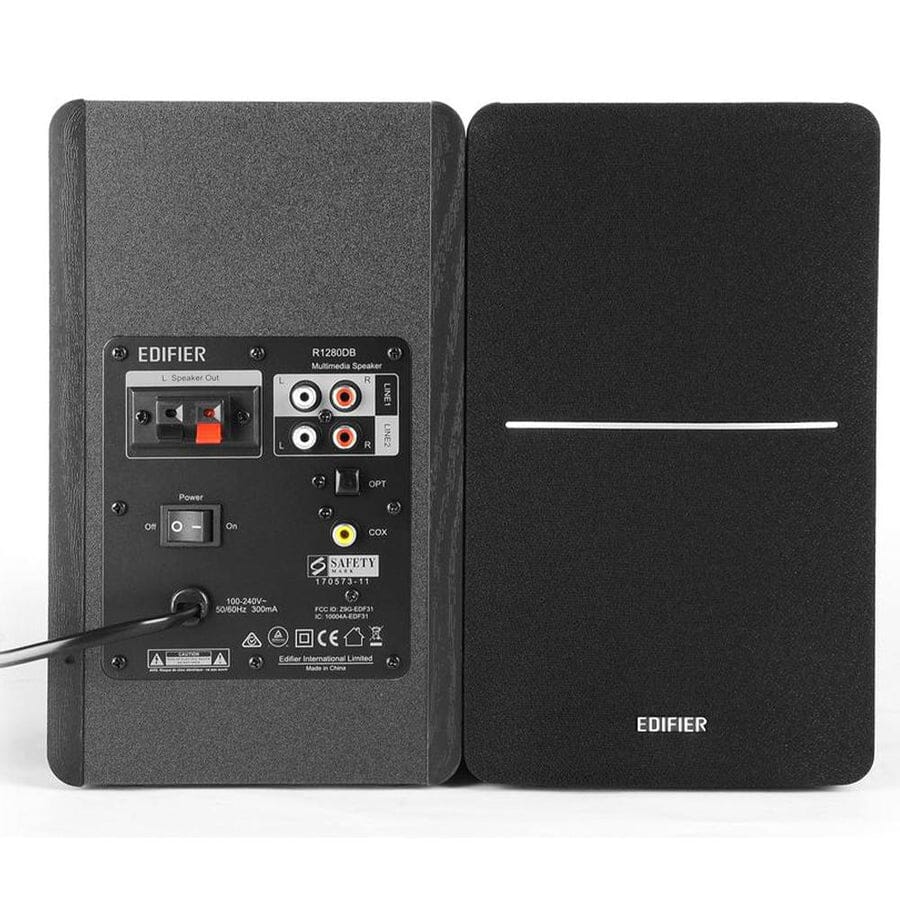Edifier R1700BT Active Bookshelf Speakers + Aiwa APX-790 Bluetooth & USB Turntable - K&B Audio