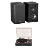 Edifier R2750DB MKII Powered Speakers + Mitchell Acoustics TT1 Bluetooth Turntable - K&B Audio