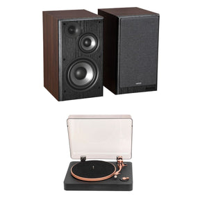 Edifier R2750DB MKII Powered Speakers + Mitchell Acoustics TT1 Bluetooth Turntable - K&B Audio