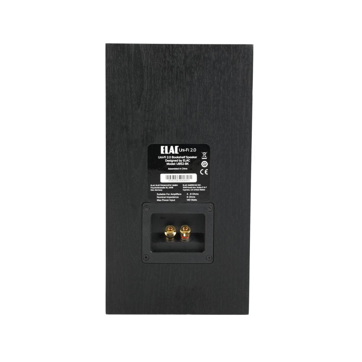 Elac Unifi 2.0 UB52 Bookshelf Speakers (Pair) - K&B Audio