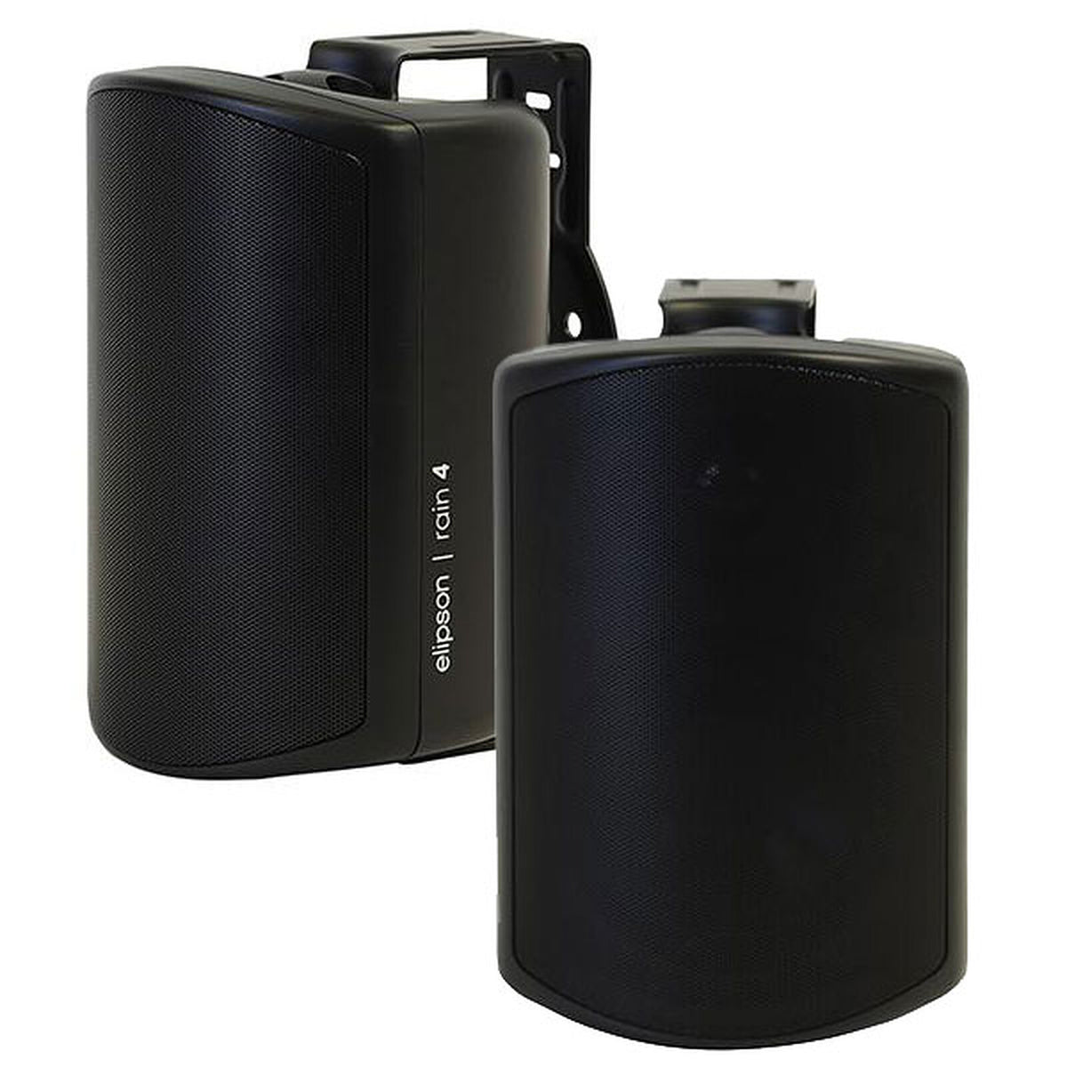 WiiM AMP Wi-Fi & Bluetooth Amplifier + Elipson RAIN 4" Outdoor Speakers (Pair) - K&B Audio