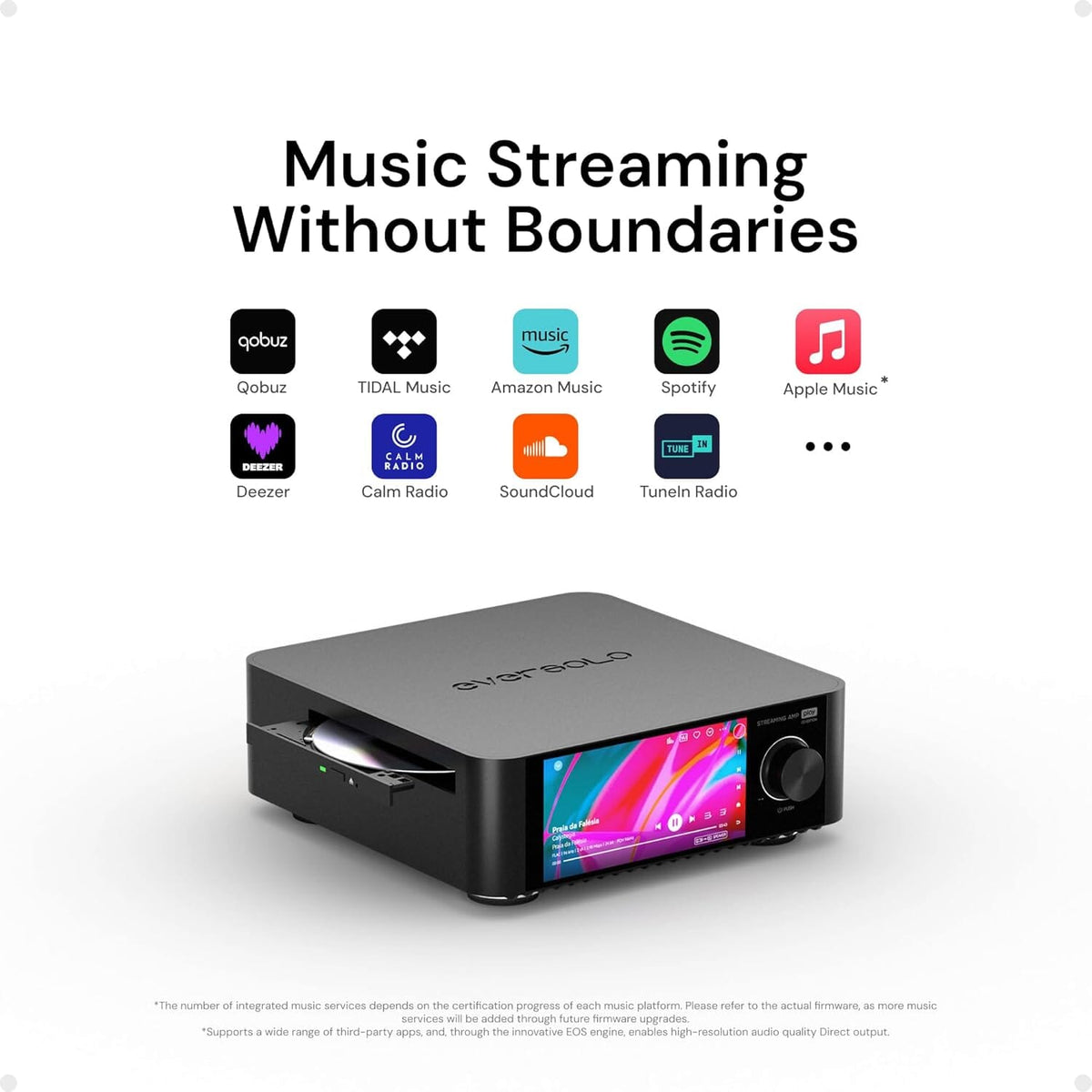 Eversolo Play CD Edition Streaming Amplifier - K&B Audio