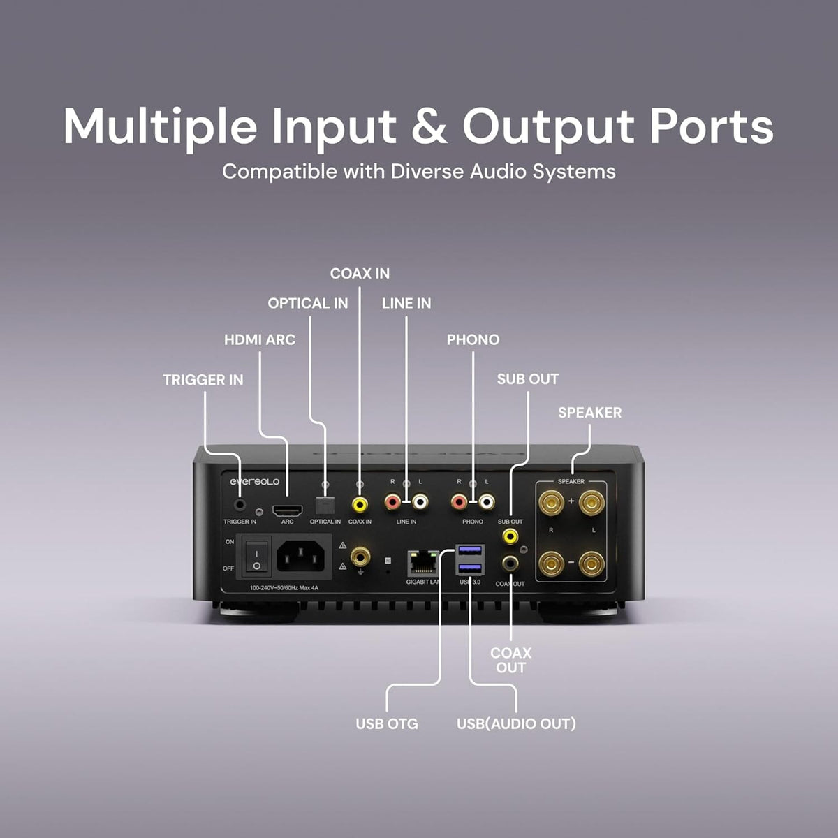 Eversolo Play Streaming Amplifier - K&B Audio