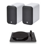 Goldring GR3 Turntable + Q Acoustics M20 Active Bluetooth Speakers - K&B Audio