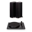 Goldring GR3 Turntable + Q Acoustics M40 Active Floorstanding Speakers with Bluetooth - K&B Audio