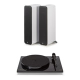 Goldring GR3 Turntable + Q Acoustics M40 Active Floorstanding Speakers with Bluetooth - K&B Audio