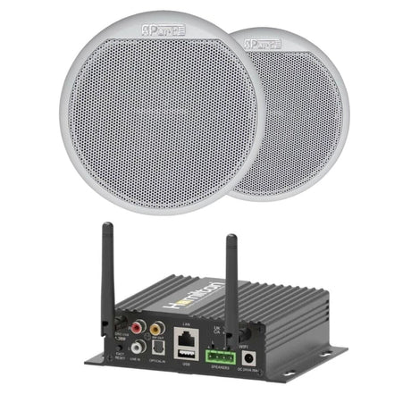 Hamilton WSA50+ Sauna / Wet Room Ceiling Speaker System with WiFi + Bluetooth In Ceiling Speaker Systems Hamilton Audio 