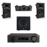 JBL MA310 + Stage 260W 3.1 6.5" In Wall Surround Sound System with 10" Subwoofer - K&B Audio