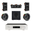 JBL MA310 + Stage 260W 5.1 6.5" In Ceiling/Wall Surround Sound System with 10" Subwoofer - K&B Audio