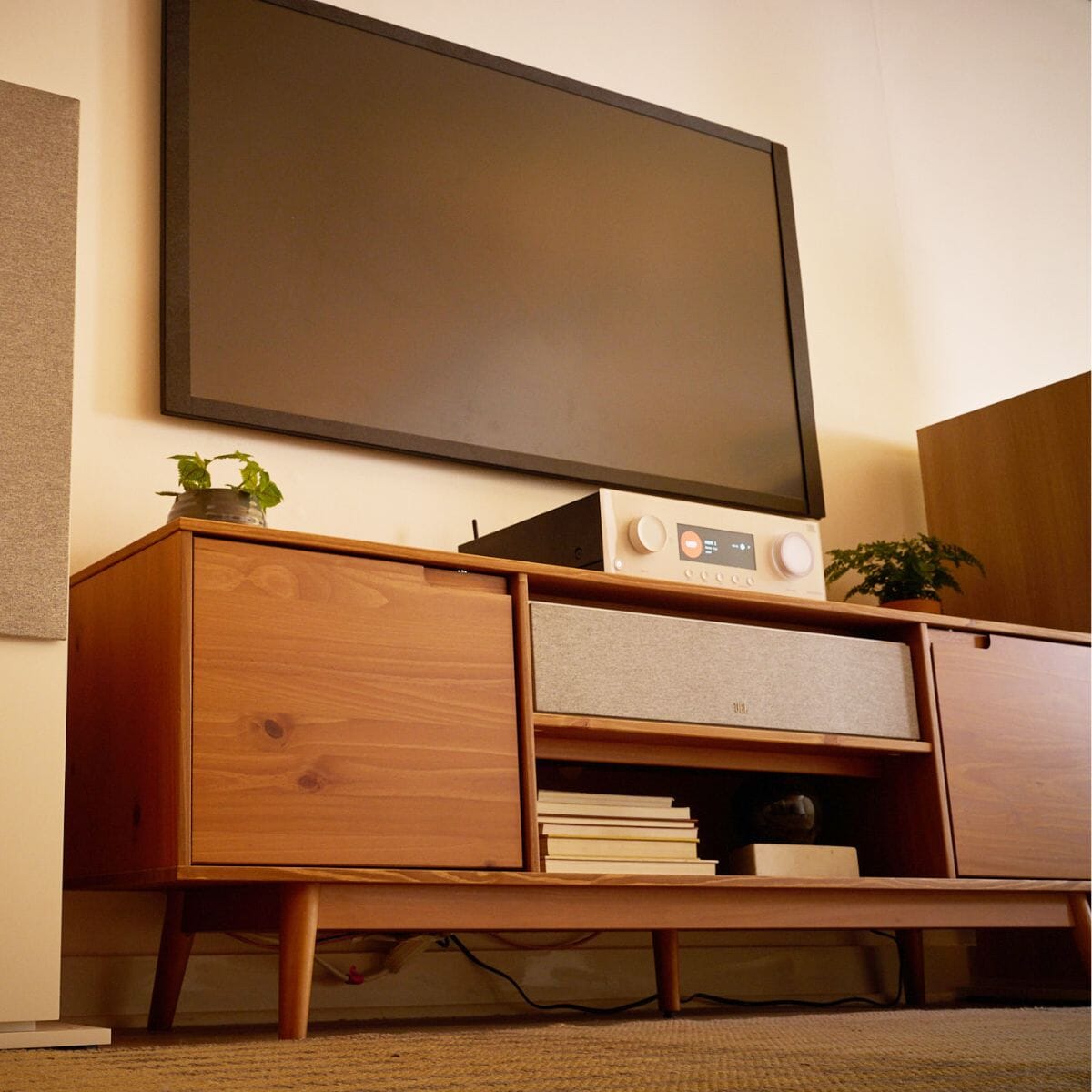 [OPEN BOX] JBL Stage 245C Quad 4.5" Centre Channel Speaker - Espresso - K&B Audio