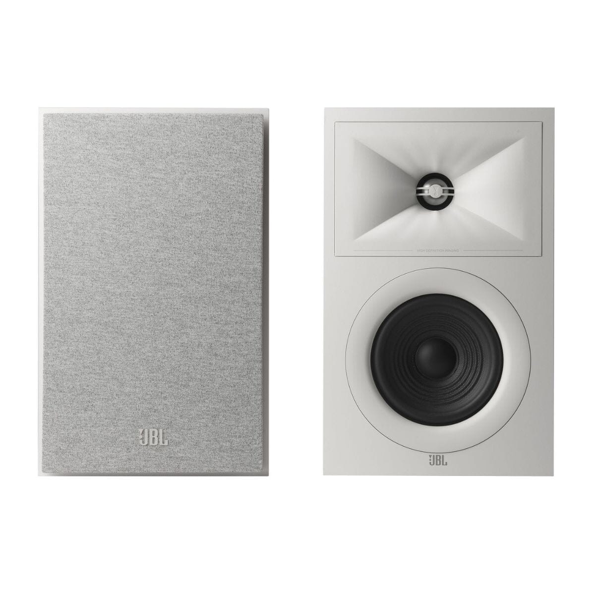 WiiM AMP + JBL Stage 250B Bookshelf Speakers - K&B Audio