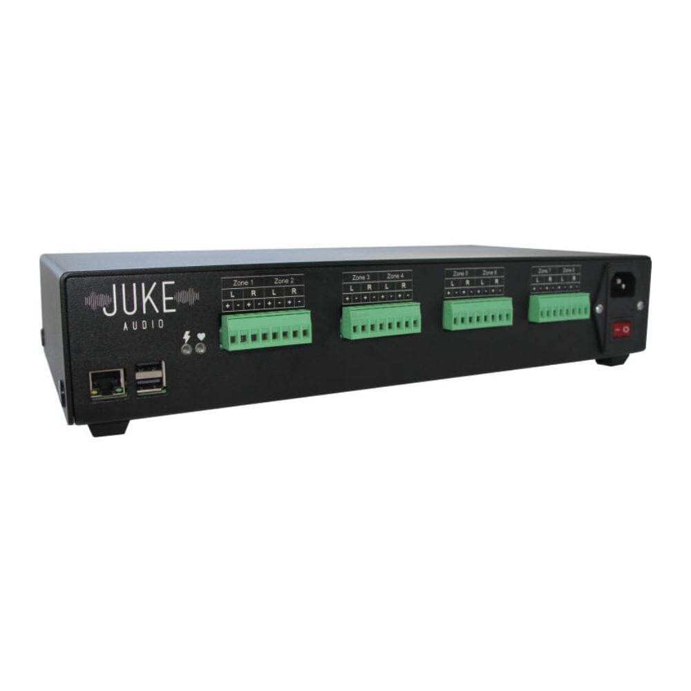 Juke Audio 6-8 Zone Amplifier with W-Fi, Airplay 2 & Bluetooth - K&B Audio