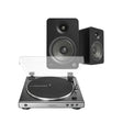 Audio-Technica LP60X Turntable + Kanto YU6 Active Bluetooth Speakers - K&B Audio