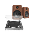 Audio-Technica LP60X Turntable + Kanto YU6 Active Bluetooth Speakers - K&B Audio