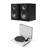 Kanto OBI3 Bluetooth Turntable + TUK G2 Bookshelf Speakers Turntable Bundles Edifier / Kanto Black White 
