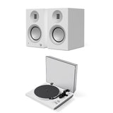 Kanto OBI3 Bluetooth Turntable + TUK G2 Bookshelf Speakers Turntable Bundles Edifier / Kanto White White 