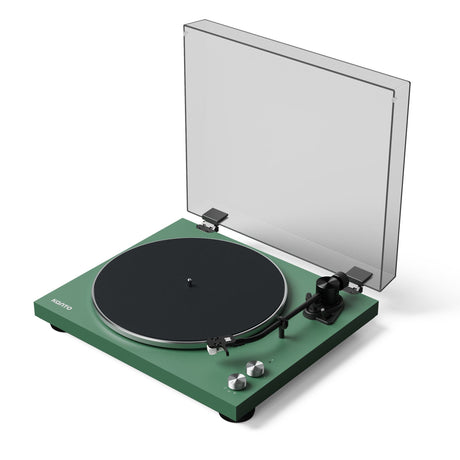 Kanto OBI3 Bluetooth Turntable with Built In Pre-Amp Turntables Kanto Audio Green 