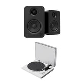 Kanto OBI3 Bluetooth Turntable + YU Active Bookshelf Speakers with Bluetooth - K&B Audio