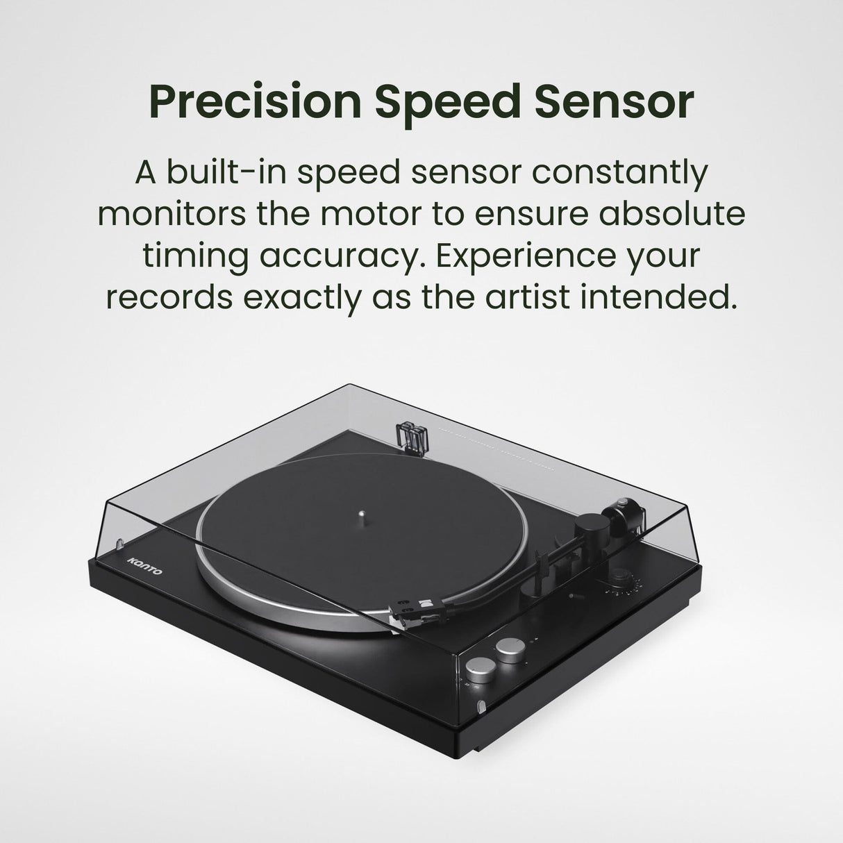 Kanto OBI3 Bluetooth Turntable + Edifier R1280DB Bookshelf Speakers - K&B Audio