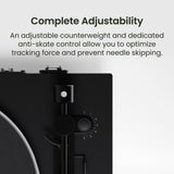 Kanto OBI3 Bluetooth Turntable + Edifier R1280DB Bookshelf Speakers - K&B Audio
