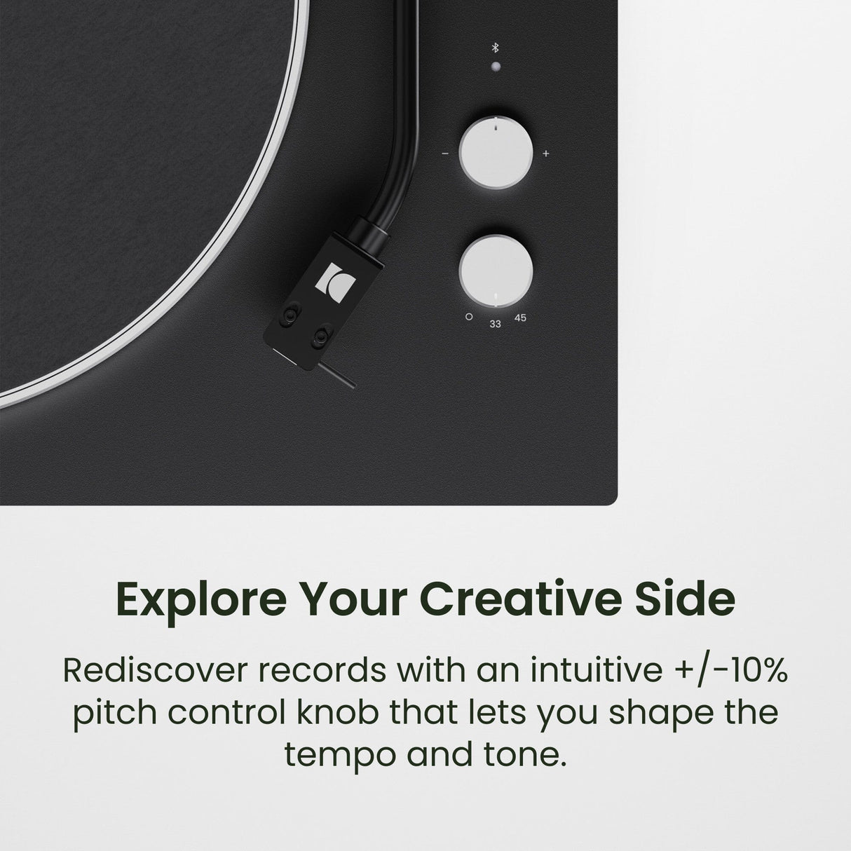 Kanto OBI3 Bluetooth Turntable + Edifier R1280DB Bookshelf Speakers - K&B Audio