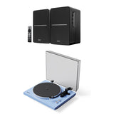 Kanto OBI3 Bluetooth Turntable + Edifier R1280DB Bookshelf Speakers - K&B Audio