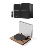 Kanto OBI3 Bluetooth Turntable + Edifier R1280DB Bookshelf Speakers - K&B Audio