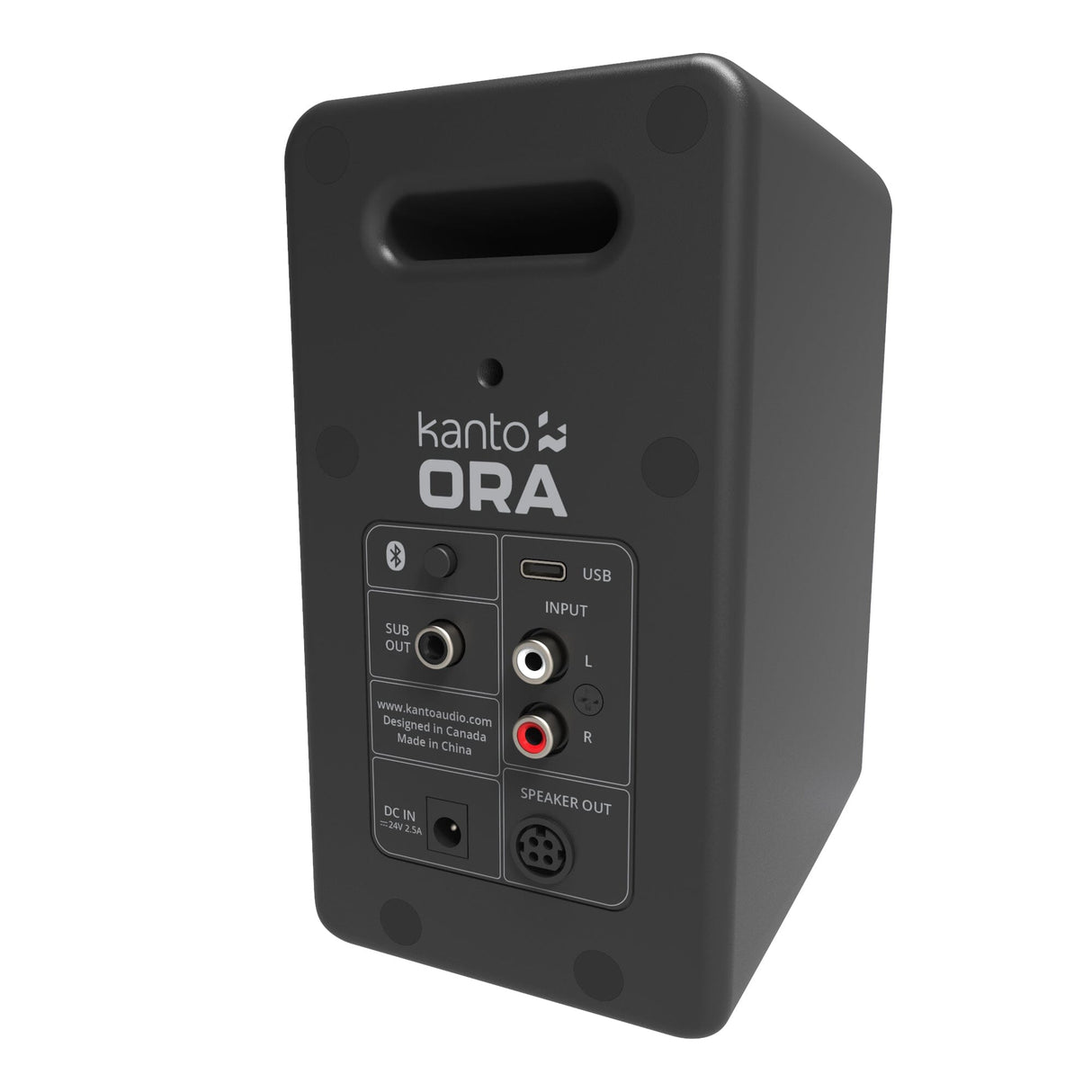 [OPEN BOX] Kanto ORA 100W Powered Reference Desktop Speakers with Bluetooth - K&B Audio