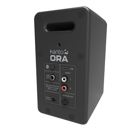 [OPEN BOX] Kanto ORA 100W Powered Reference Desktop Speakers with Bluetooth - K&B Audio