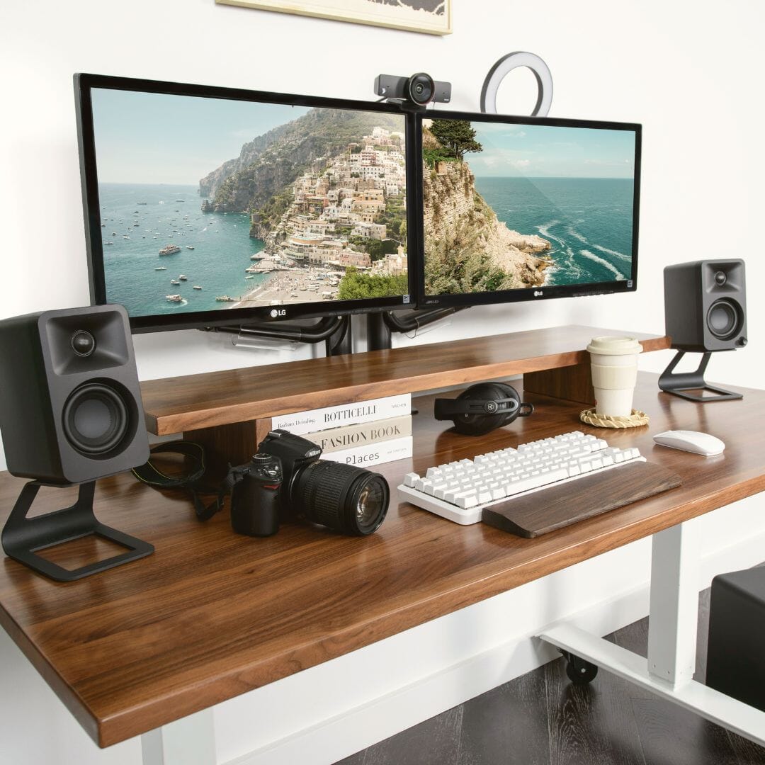 [OPEN BOX] Kanto ORA 100W Powered Reference Desktop Speakers with Bluetooth - K&B Audio