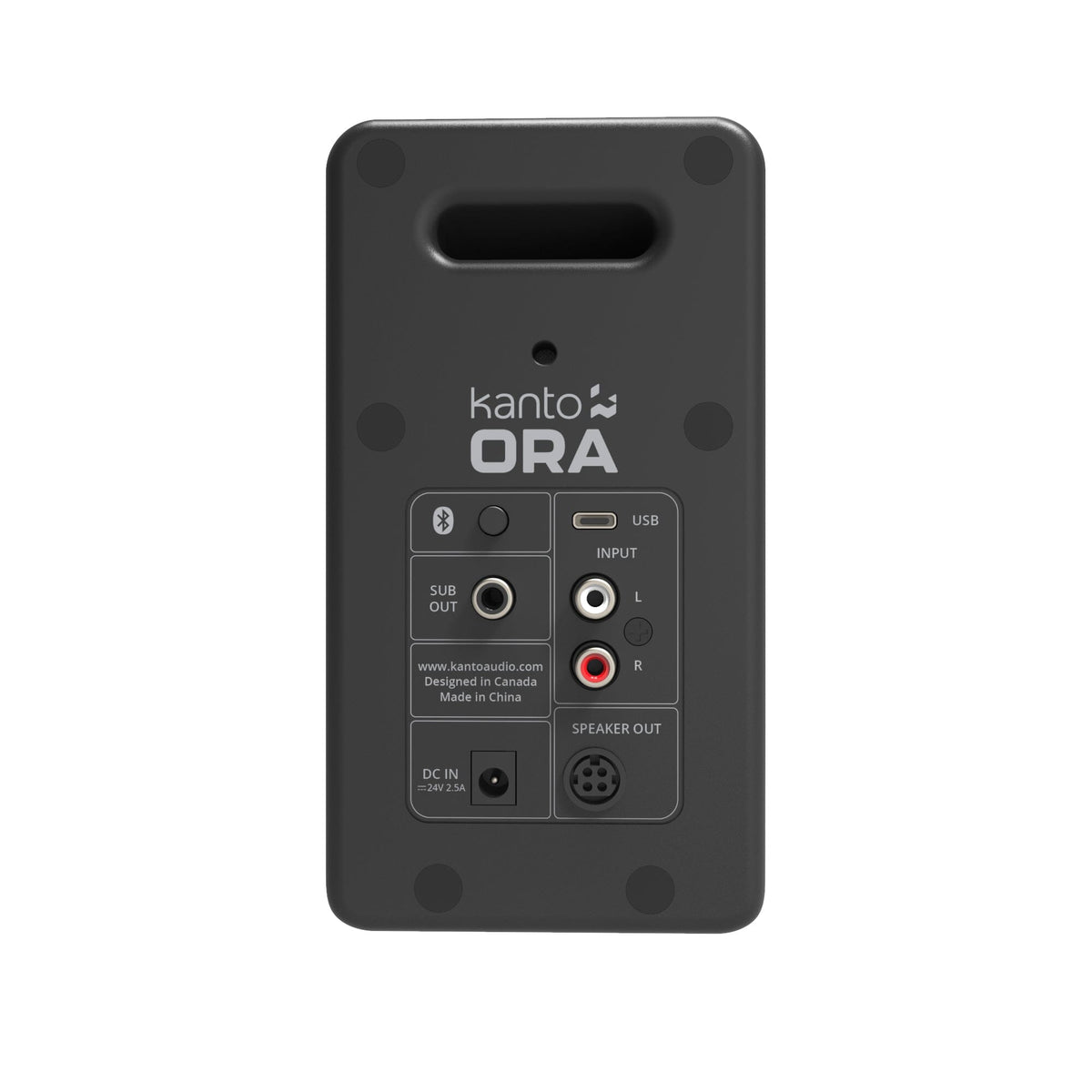 [OPEN BOX] Kanto ORA 100W Powered Reference Desktop Speakers with Bluetooth - K&B Audio