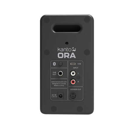 [OPEN BOX] Kanto ORA 100W Powered Reference Desktop Speakers with Bluetooth - K&B Audio