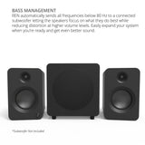 Kanto REN 200W Active Bookshelf Speakers with HDMI & Bluetooth - K&B Audio