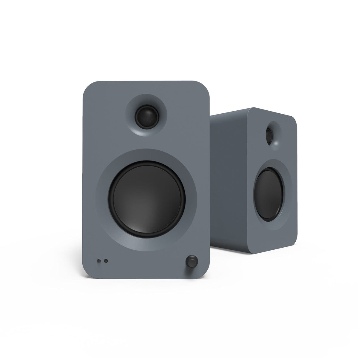 [OPEN BOX] Kanto REN 100W Active Bookshelf Speakers with HDMI & Bluetooth - Grey - K&B Audio