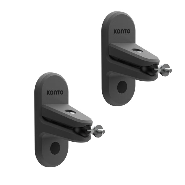 Kanto SPW3 Universal Speaker Wall Mounts (Pair) Speaker Brackets & Stands Kanto Audio Black 
