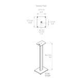 Kanto ST34 34" Speaker Stands (Pair) - K&B Audio