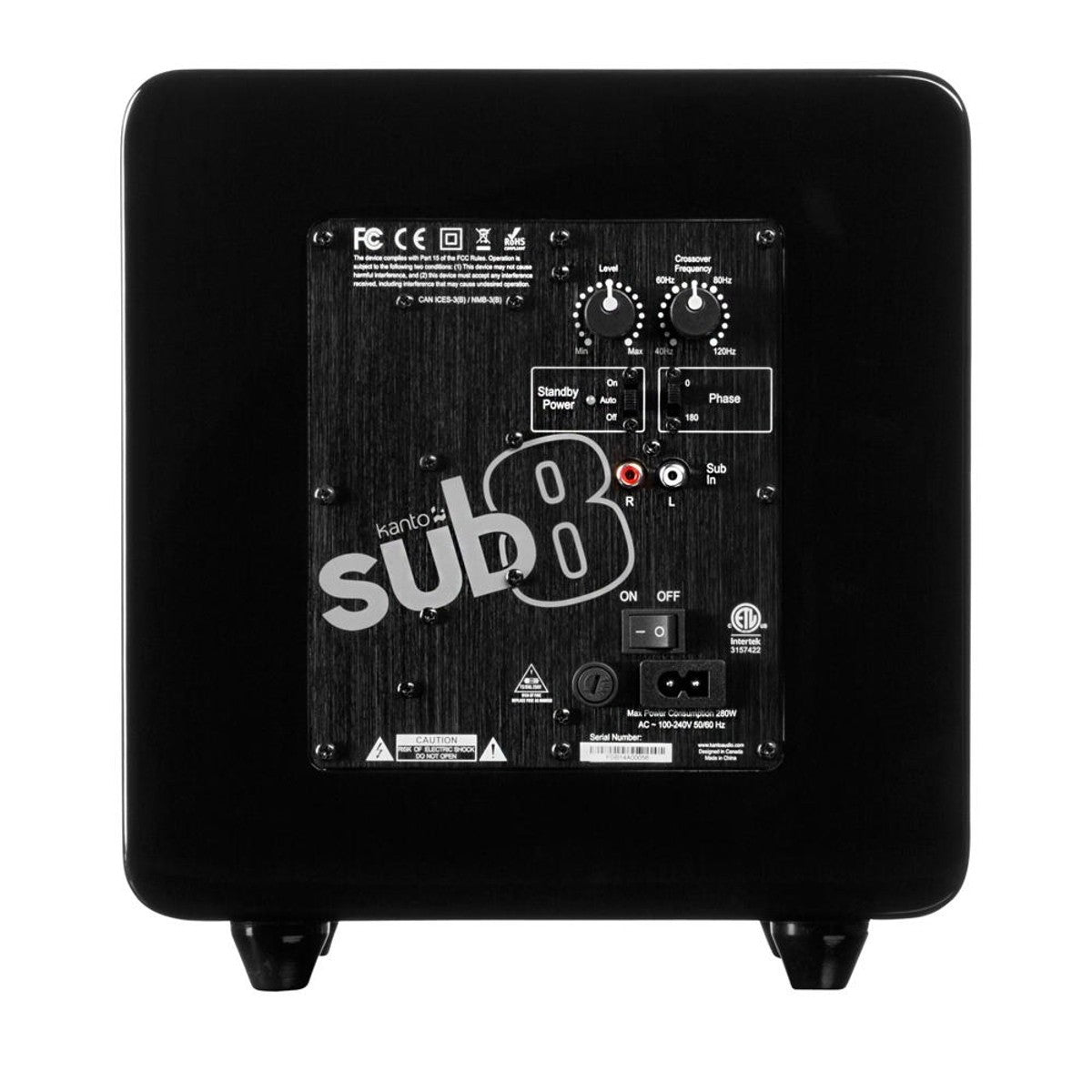 Kanto Ora 3" Active Desktop Speakers with Bluetooth + 8" Subwoofer - K&B Audio