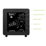 Kanto SUB8V 300W Powered Subwoofer - 8" - K&B Audio