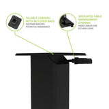 Kanto SX22 Speaker Stands - 22" (Pair) Speaker Brackets & Stands Kanto Audio 