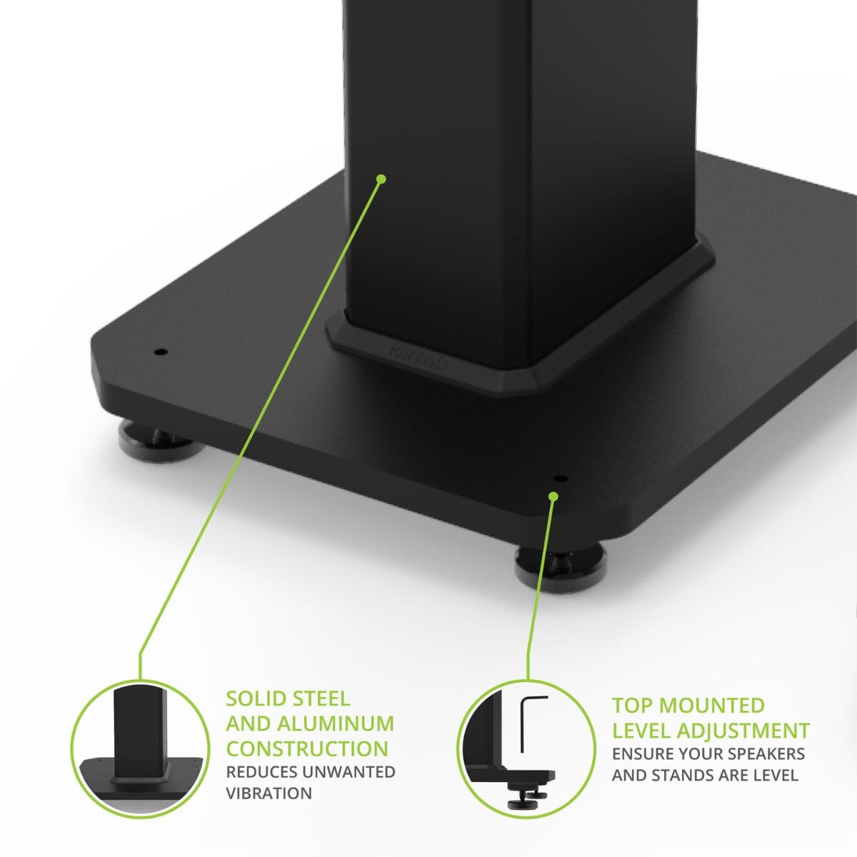 Kanto SX22 Speaker Stands - 22" (Pair) Speaker Brackets & Stands Kanto Audio 